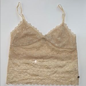 Hollister Lace Cami with Adjustable Straps